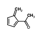CAS 登录号：77669-72-8， 1-(5-亚甲基-1,3-环戊二烯-1-基)乙酮