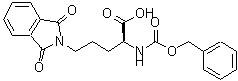 CAS 登录号：7767-00-2， N-[(苄氧基)羰基]-5-(1,3-二氧代-1,3-二氢-2H-异吲哚-2-基)-L-正缬氨酸