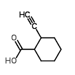 CAS#: 77670-50-9, 2-Ethynylcyclohexanecarboxylic acid