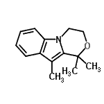 CAS#: 777004-26-9, 1,1,10-Trimethyl-3,4-dihydro-1H-[1,4]oxazino[4,3-a]indole