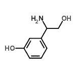 CAS#: 777028-98-5, 3-(1-Amino-2-hydroxyethyl)phenol