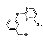 CAS 登录号：777041-05-1， N-[3-(氨基甲基)苯基]-4-甲基-嘧啶-2-胺