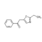 CAS 登录号：777060-67-0， 2-(2-乙基-1,3-恶唑-5-基)-1-苯乙酮