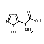 CAS#: 777097-53-7, Amino(1-hydroxy-1H-pyrazol-5-yl)acetic acid