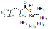 CAS 登录号：77760-96-4， 五氨合钌(III)组氨酸络合物
