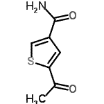 CAS#: 77779-08-9, 5-Acetyl-3-thiophenecarboxamide
