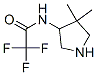 CAS 登录号：777827-09-5， (+)-N-(4,4-二甲基-3-吡咯烷基)-2,2,2-三氟-乙酰胺