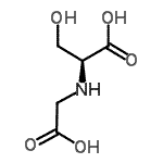CAS#: 777836-89-2, N-(Carboxymethyl)-L-serine