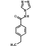 CAS#: 777874-30-3, 4-Ethyl-N-(4H-1,2,4-triazol-4-yl)benzamide