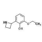 CAS#: 777888-72-9, 2-(2-Azetidinyl)-6-ethoxyphenol