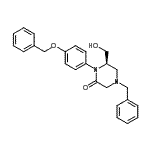 CAS#: 777934-42-6, (6R)-4-Benzyl-1-[4-(benzyloxy)phenyl]-6-(hydroxymethyl)-2-piperazinone