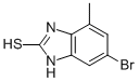 CAS 登录号：77811-41-7， 6-溴-4-甲基-1H-苯并[d]咪唑-2-硫醇