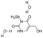CAS 登录号：77824-42-1， 5-(羟基甲基)-1H-嘧啶-2,4-二酮锑二水合物