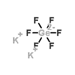 CAS 登录号：7783-73-5， 六氟锗酸(2-)二钾盐