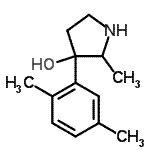 CAS#: 778523-09-4, 3-(2,5-Dimethylphenyl)-2-methyl-3-pyrrolidinol