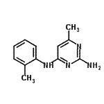 CAS#: 778545-04-3, 6-Methyl-N<sup>4</sup>-(2-methylphenyl)-2,4-pyrimidinediamine