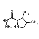 CAS#: 77859-26-8, (2S)-3,4-Dimethyl-2-pyrrolidinecarbohydrazide