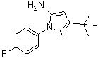 CAS#: 778611-16-8, 1-(4-Fluorophenyl)-3-(2-methyl-2-propanyl)-1H-pyrazol-5-amine