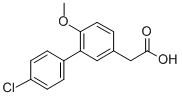 CAS#: 77894-15-6, 2-[3-(4-Chlorophenyl)-4-Methoxyphenyl]Acetic Acid