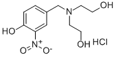 CAS#: 77905-44-3, 4-[(Bis(2-Hydroxyethyl)Amino)Methyl]-2-Nitrophenol Hydrochloride