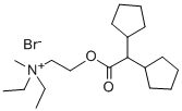 CAS#: 77967-08-9, 2-(2,2-Dicyclopentylacetyl)Oxyethyl-Diethyl-Methylazanium Bromide
