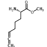 CAS 登录号：780015-32-9， 甲基(2S)-2-氨基-6,7-辛二烯酸酯
