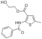 CAS#: 78033-82-6, 2-Hydroxyethyl 2-(Benzoylamino)-5-Methylthiophene-3-Carboxylate