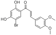 CAS 登录号：78050-53-0， (E)-1-(5-溴-2,4-二羟基苯基)-3-(3,4-二甲氧基苯基)丙-2-烯-1-酮