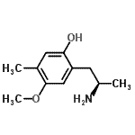 CAS#: 780697-71-4, 2-[(2R)-2-Aminopropyl]-4-methoxy-5-methylphenol