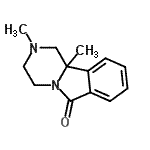 CAS#: 780706-90-3, 2,10b-Dimethyl-1,3,4,10b-tetrahydropyrazino[2,1-a]isoindol-6(2H)-one