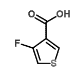 CAS#: 78071-32-6, 4-Fluoro-3-thiophenecarboxylic acid