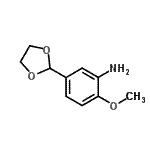 CAS#: 780774-01-8, 5-(1,3-dioxolan-2-yl)-2-methoxy-aniline
