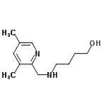CAS#: 780802-49-5, 4-{[(3,5-Dimethyl-2-pyridinyl)methyl]amino}-1-butanol