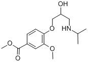 CAS#: 78100-57-9, Methyl 4-[2-Hydroxy-3-(Propan-2-Ylamino)Propoxy]-3-Methoxybenzoate