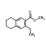 CAS#: 78112-34-2, Methyl 3-methoxy-5,6,7,8-tetrahydro-2-naphthalenecarboxylate