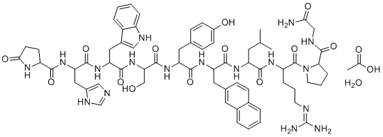 CAS 登录号：78115-72-7， 那法瑞林乙酸酯