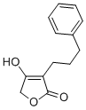 CAS 登录号：78128-85-5， 5-羟基-4-(3-苯基丙基)呋喃-3-酮