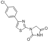 CAS 登录号：78140-09-7， 1-[4-(4-氯苯基)-1,3-噻唑-2-基]咪唑烷-2,4-二酮