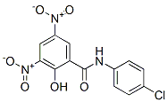 CAS#: 78154-60-6, N-(4-Chlorophenyl)-2-Hydroxy-3,5-Dinitrobenzamide