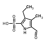 CAS#: 781565-65-9, 3-Ethyl-5-formyl-4-methyl-1H-pyrrole-2-sulfonic acid