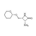 CAS#: 781574-86-5, (3R,4R)-3-Amino-4-{[(2R)-tetrahydro-2H-pyran-2-yloxy]methyl}-2-azetidinone