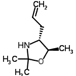 CAS 登录号：781579-91-7， (4R,5R)-4-烯丙基-2,2,5-三甲基-1,3-恶唑烷