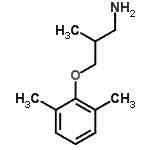 CAS#: 781595-59-3, 3-(2,6-Dimethylphenoxy)-2-methyl-1-propanamine