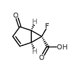 CAS#: 781663-21-6, (1S,5S,6S)-6-Fluoro-4-oxobicyclo[3.1.0]hex-2-ene-6-carboxylic acid