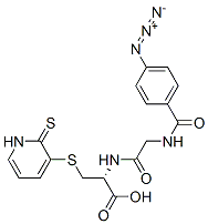 CAS#: 78196-39-1, (2R)-2-[[2-[(4-Azidobenzoyl)Amino]Acetyl]Amino]-3-Pyridin-2-Yldisulfanylpropanoic Acid