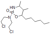 CAS#: 78219-95-1, Tetrahydro-2-(bis(2-chloroethyl)amino)-4,5-dimethyl-6-hexyl-2H-1,3,2-Oxazaphosphorine 2-oxide