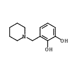 CAS#: 782418-43-3, 3-(1-Piperidinylmethyl)-1,2-benzenediol