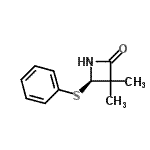 CAS#: 782496-99-5, (4R)-3,3-Dimethyl-4-(phenylsulfanyl)-2-azetidinone