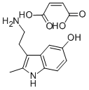 CAS 登录号：78263-91-9， 2-甲基血清素马来酸盐