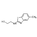 CAS#: 78290-91-2, 2-[(5-Methyl-1,3-benzothiazol-2-yl)amino]ethanol